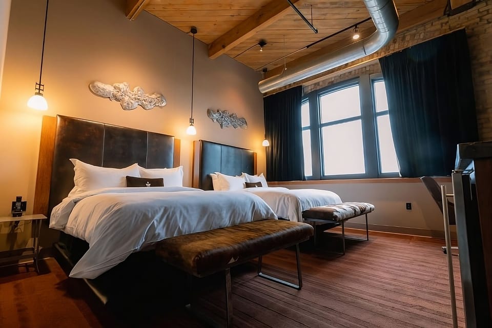 Bedroom. Interior and views may vary based on location and availability.