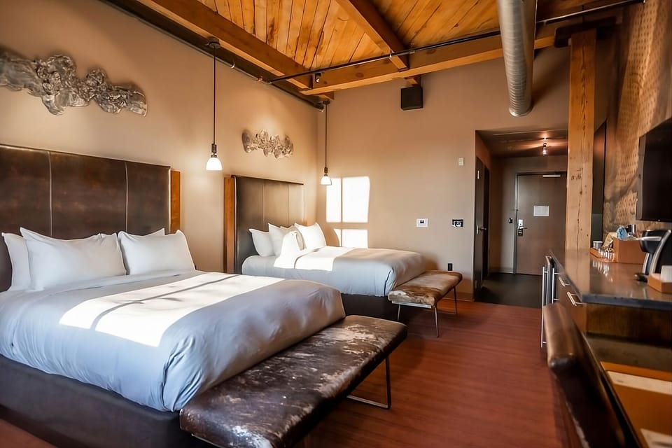 Bedroom. Interior and views may vary based on location and availability.