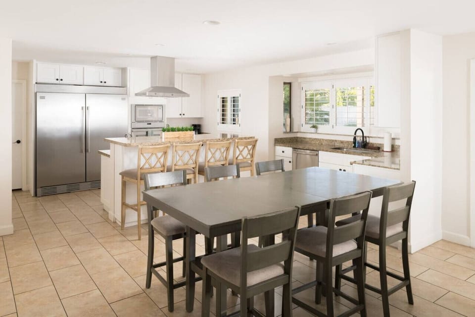 Perfect for entertaining, this dining area offers plenty of space for everyone.