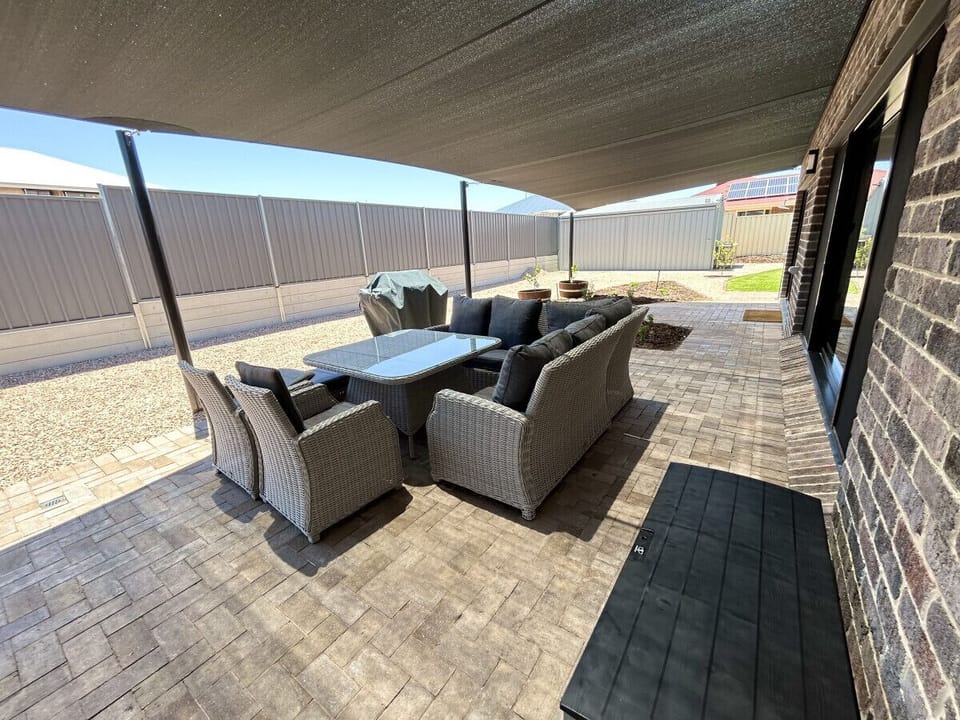 Outdoor Dining Area with BBQ
