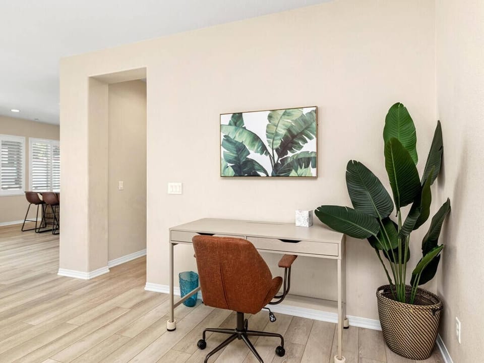 Perfect office area to work from home