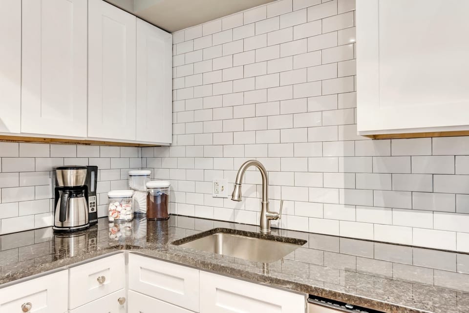Fully stocked kitchen