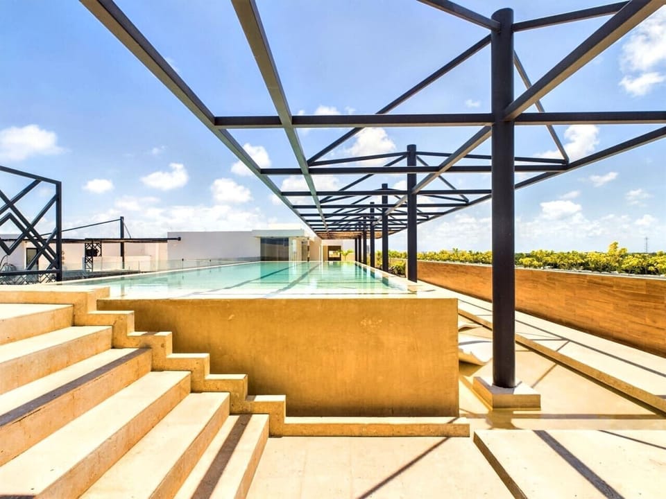 Nice rooftop pool + sunbathing spots you’ll love in Tulum