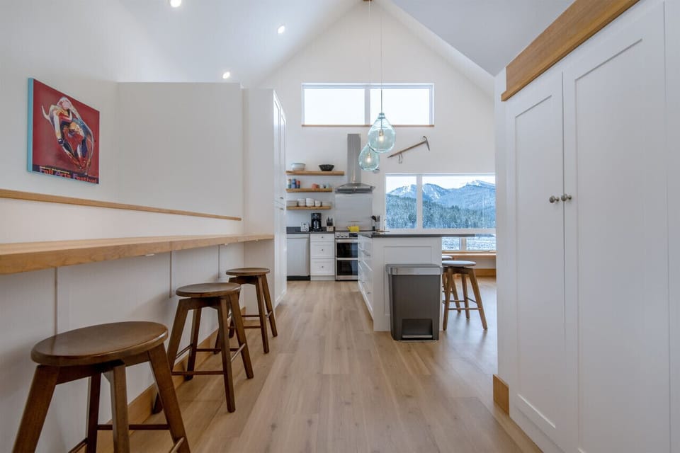 View of Open Concept Kitchen / Bar Seating