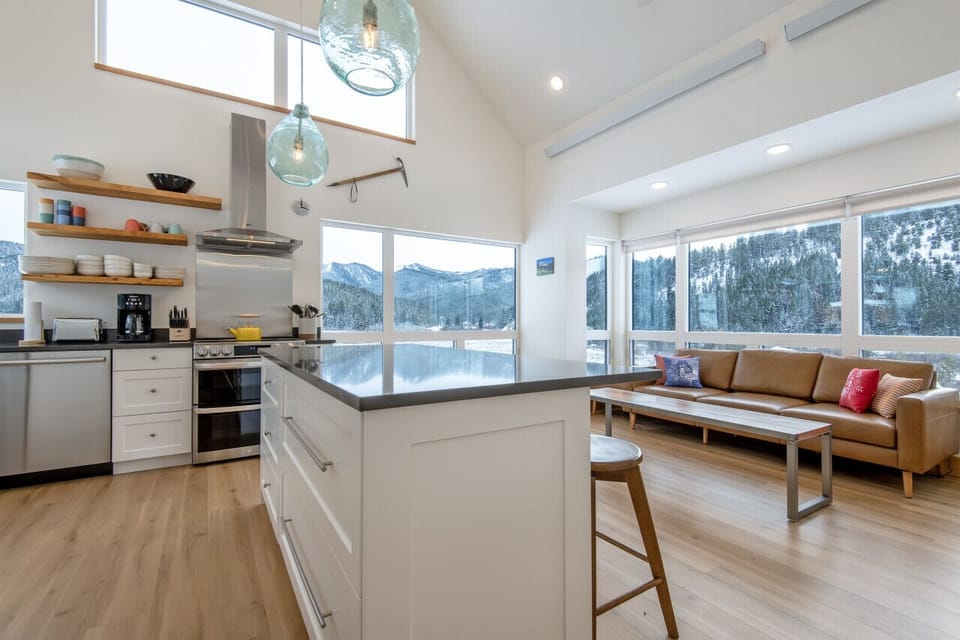 Open Concept Kitchen / Living Room