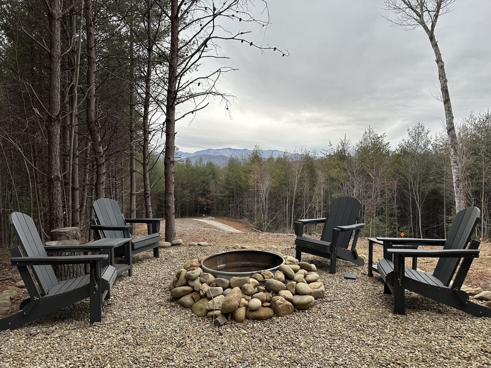 fire pit area
