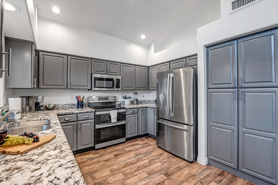 Fully Equipped Kitchen Area
