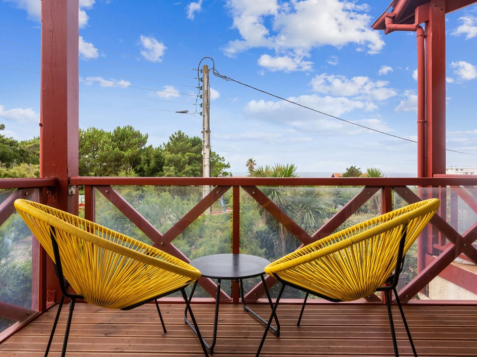 Joli balcon avec vue dégagée