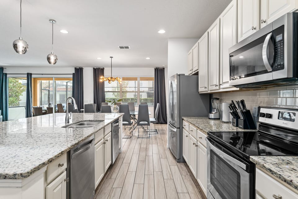 Get ready for the day in our fully equipped kitchen.