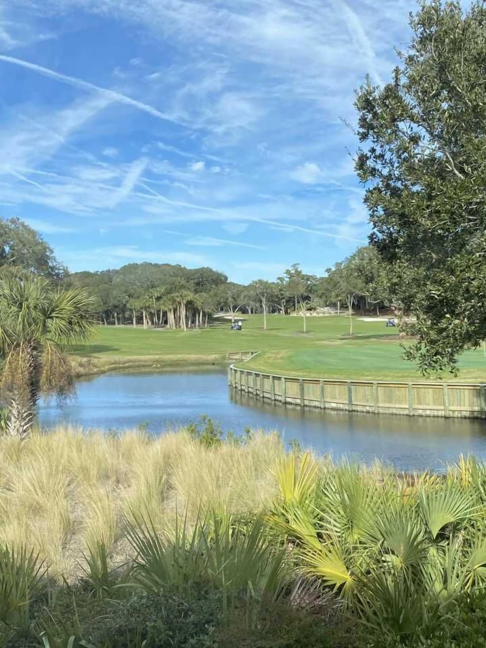 Blue skies and gorgeous views - a typical day on Seabrook Island.