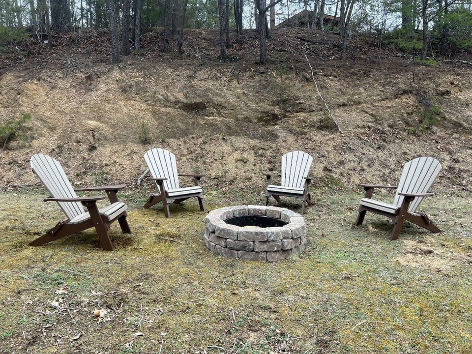 Enjoy an evening by the firepit