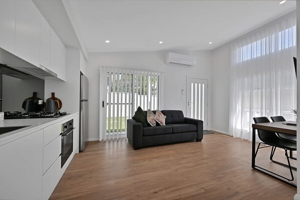 Living Area + Kitchen
