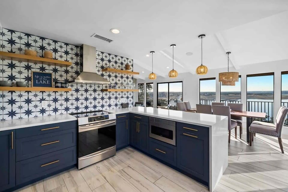 Full Kitchen with Scenic Views