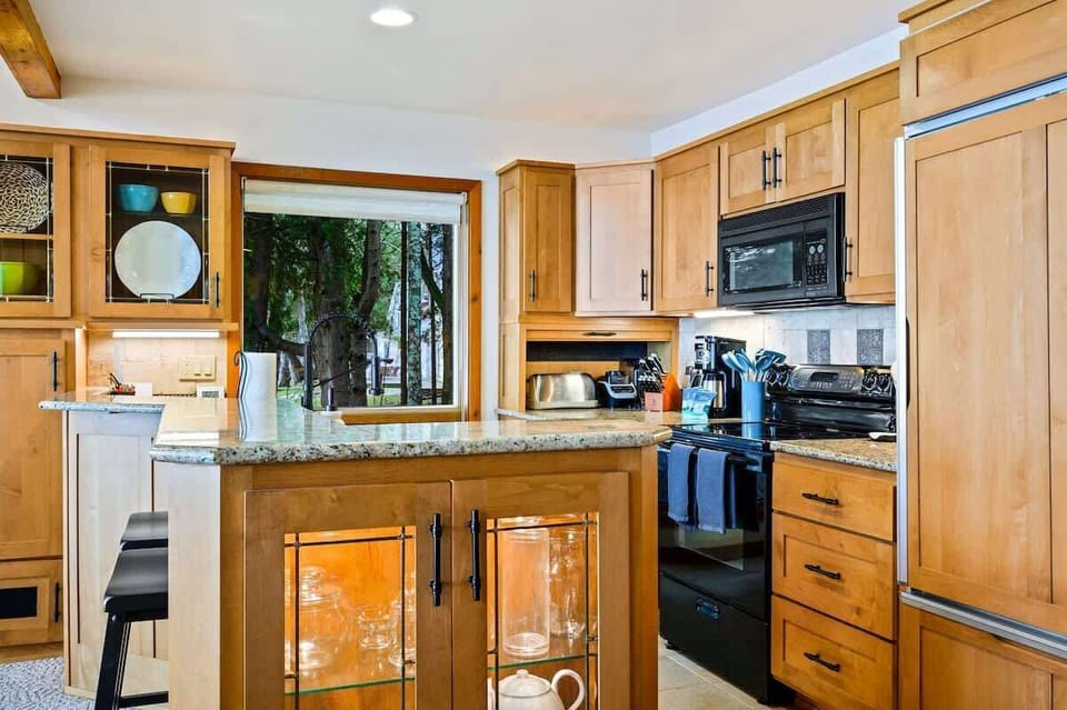 Discover the joy of cooking in this well-appointed kitchen at Sandvik House, designed to inspire the chef in you. 