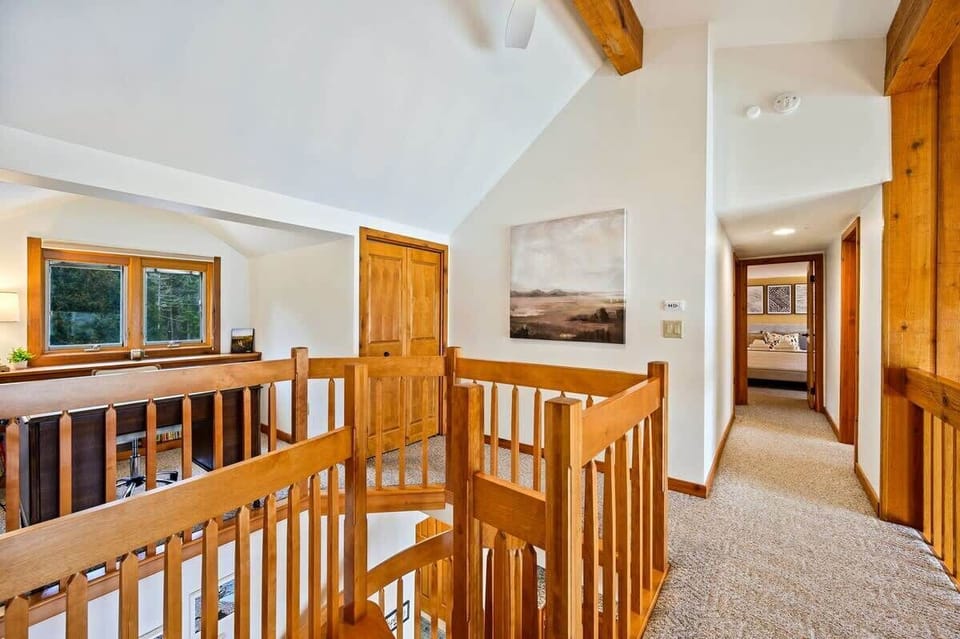 Beautiful woodwork throughout the house.
