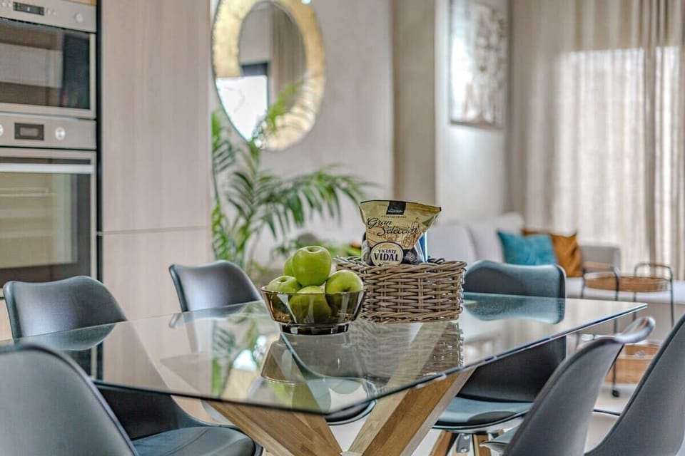 Dining Area with a Fully-Equipped Kitchen