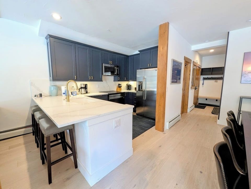 Remodeled kitchen
