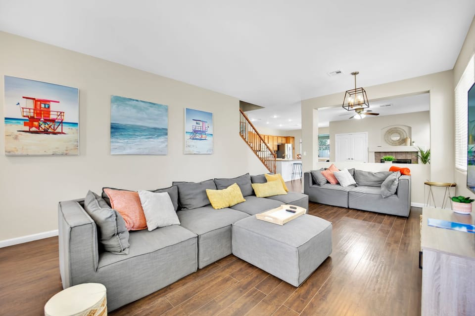 With 2,346 square feet of meticulously designed living space, this residence offers a perfect blend of comfort and style.