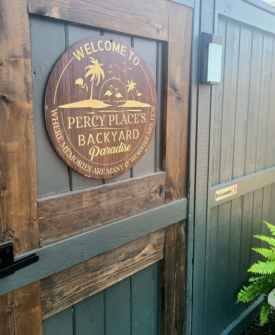 Percy Place Backyard Paradise