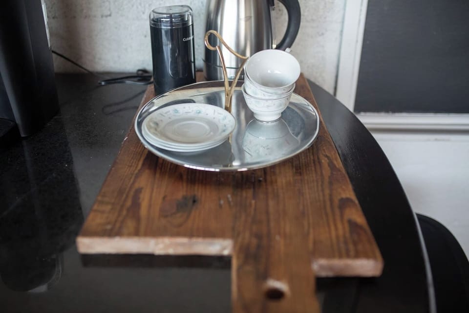 Coffee station details!