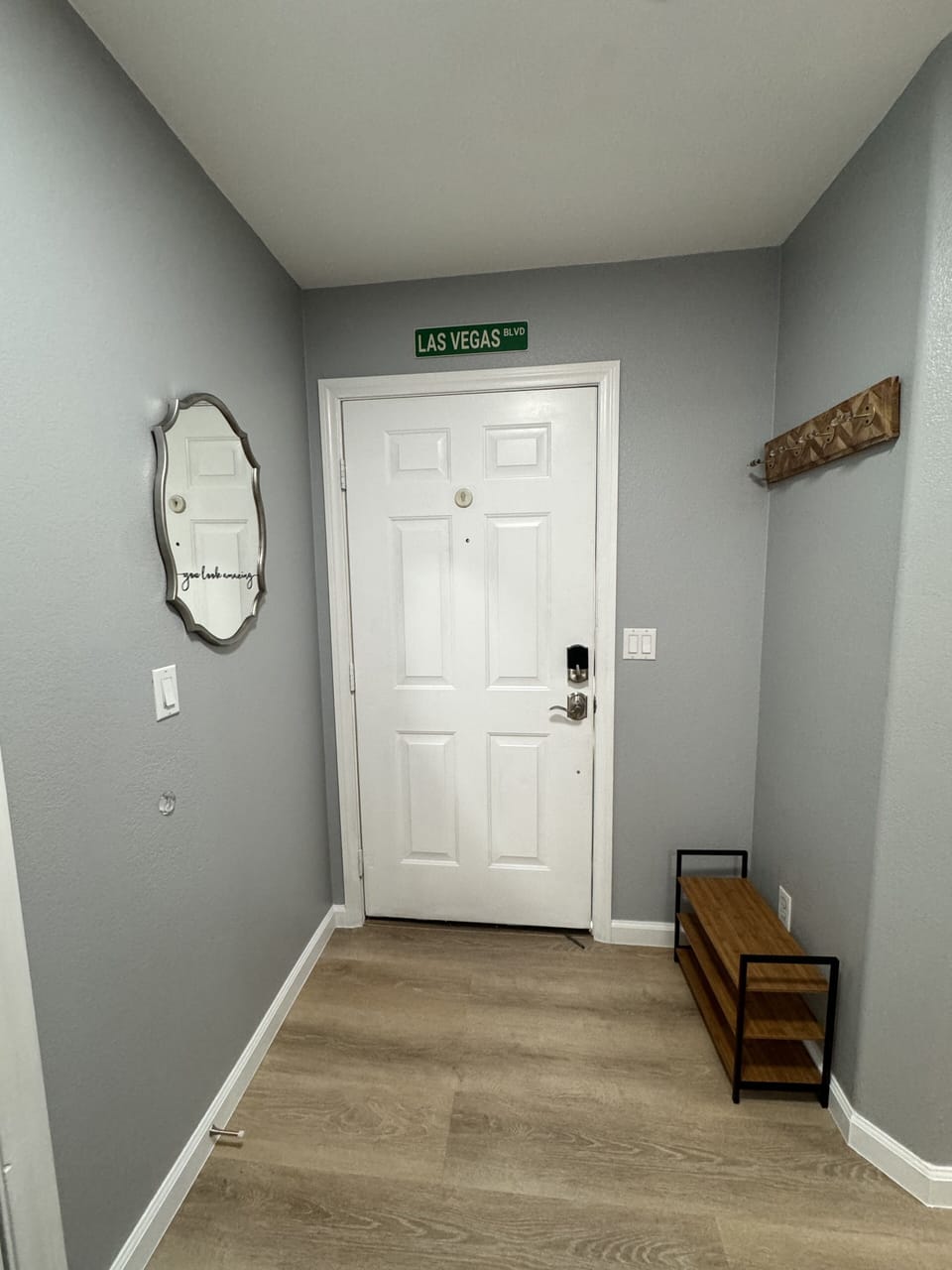 Exit to the front door