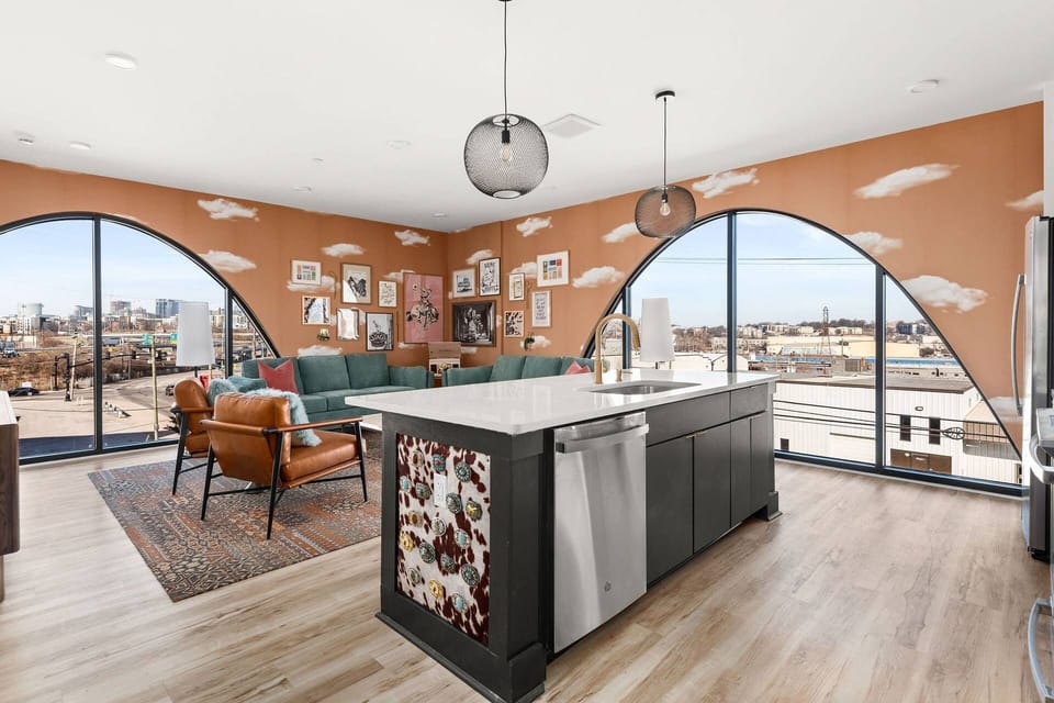 This is the Premier Penthouse at NEO Nashville