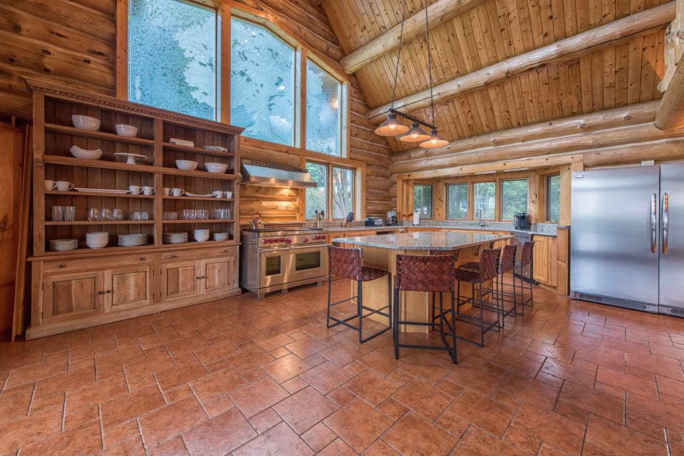 The Lodge - Culinary adventures start in our chic kitchen.