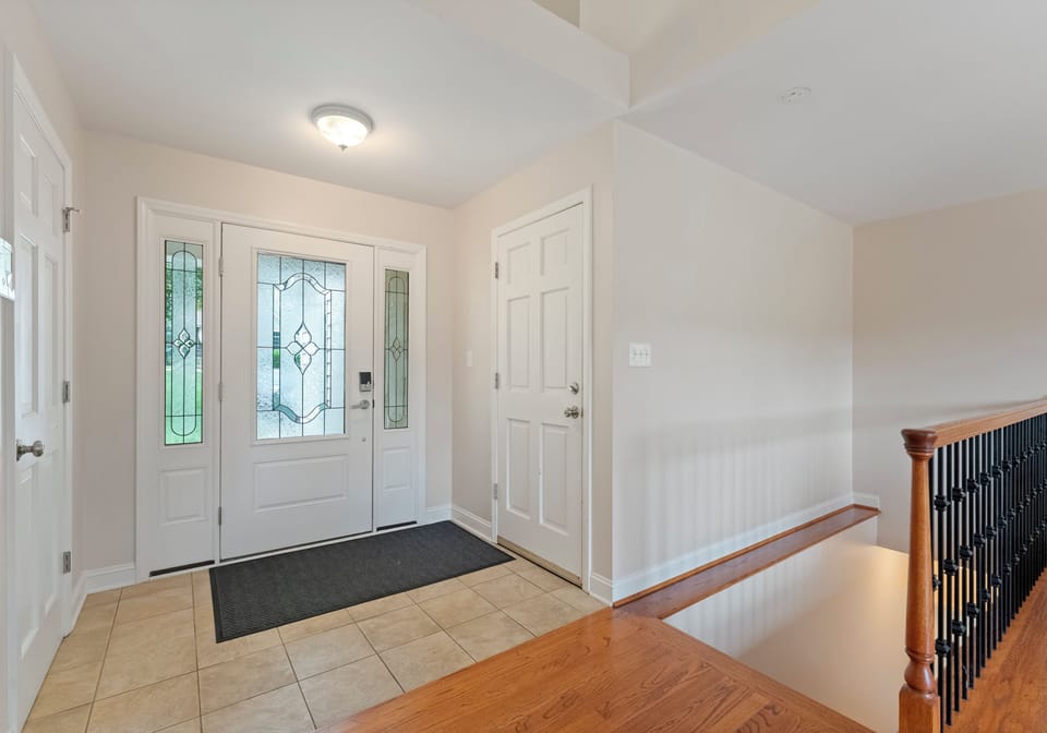 Welcoming entry.