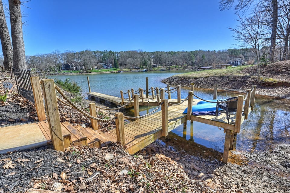 Lake Living 1- dock area which is dredged. 
