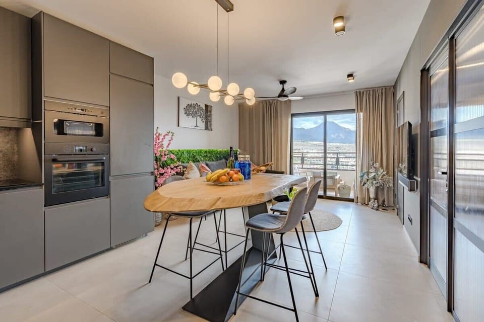 Dining Area with a Fully-Equipped Kitchen