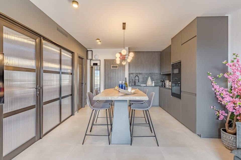 Dining Area with a Fully-Equipped Kitchen
