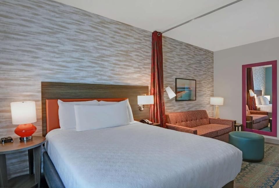 Bedroom. Interior and views may vary based on location and availability.