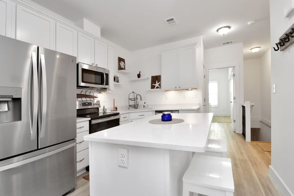 Kitchen and Bedroom 1