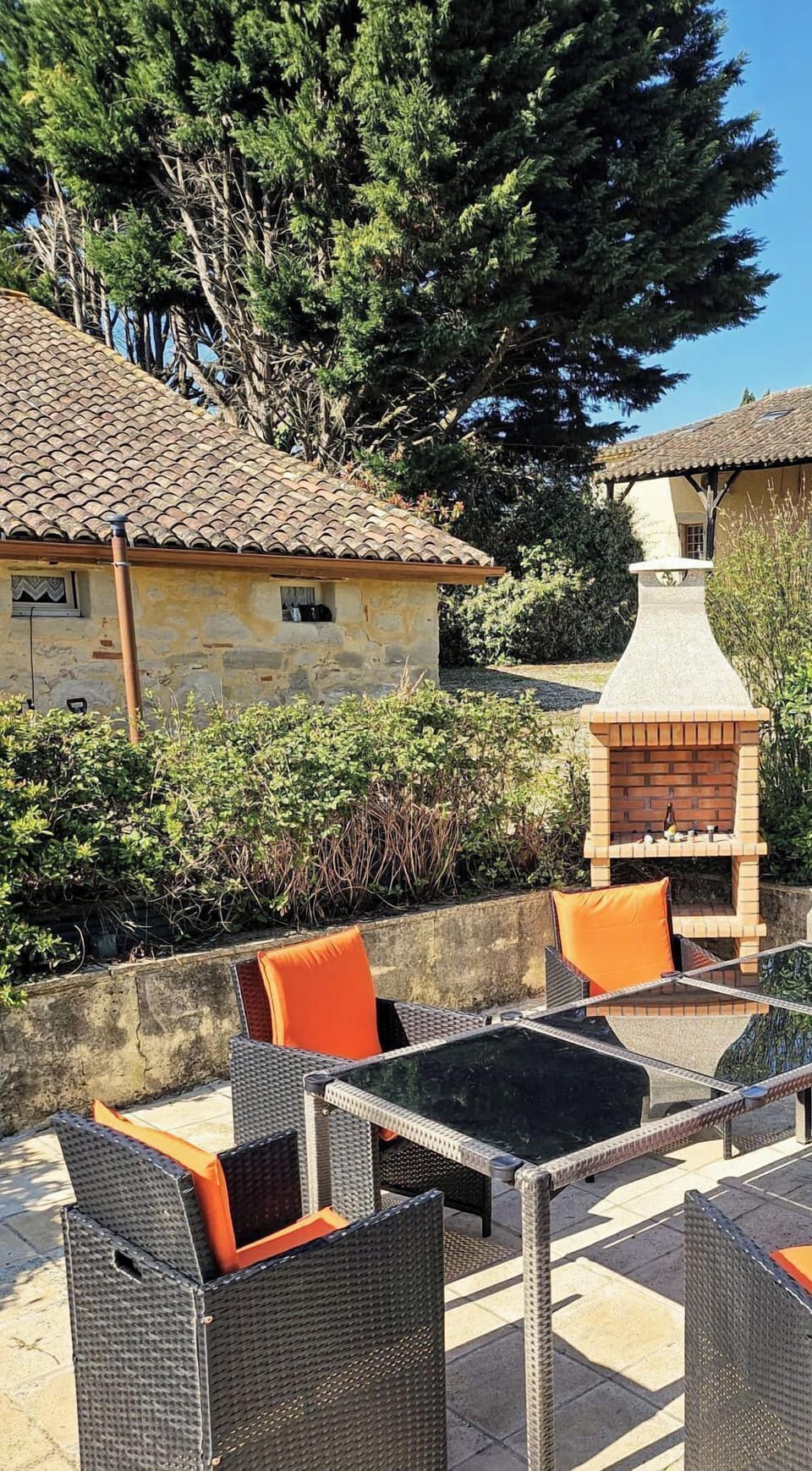 Outdoor BBQ Dining