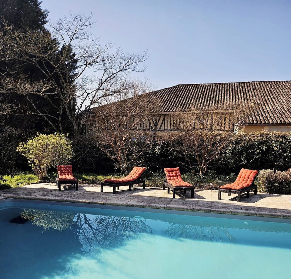 Poolside Relaxation