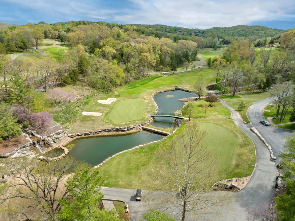 The Ledgestone Golf Course is a beautiful course in the Stonebridge community