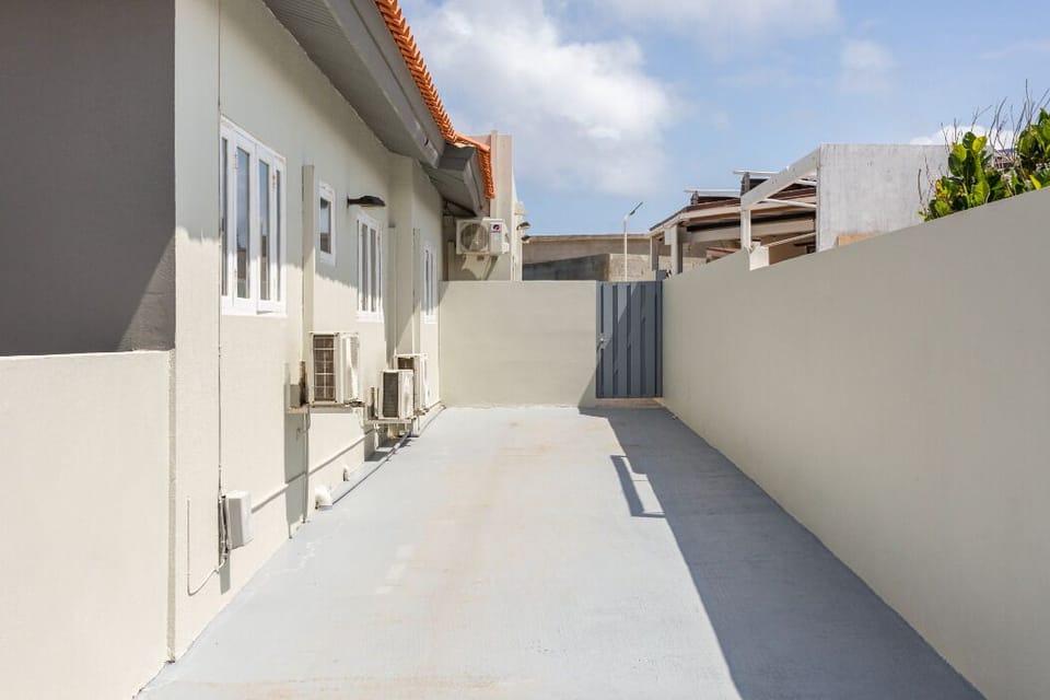 Drive way and free parking on premises. 