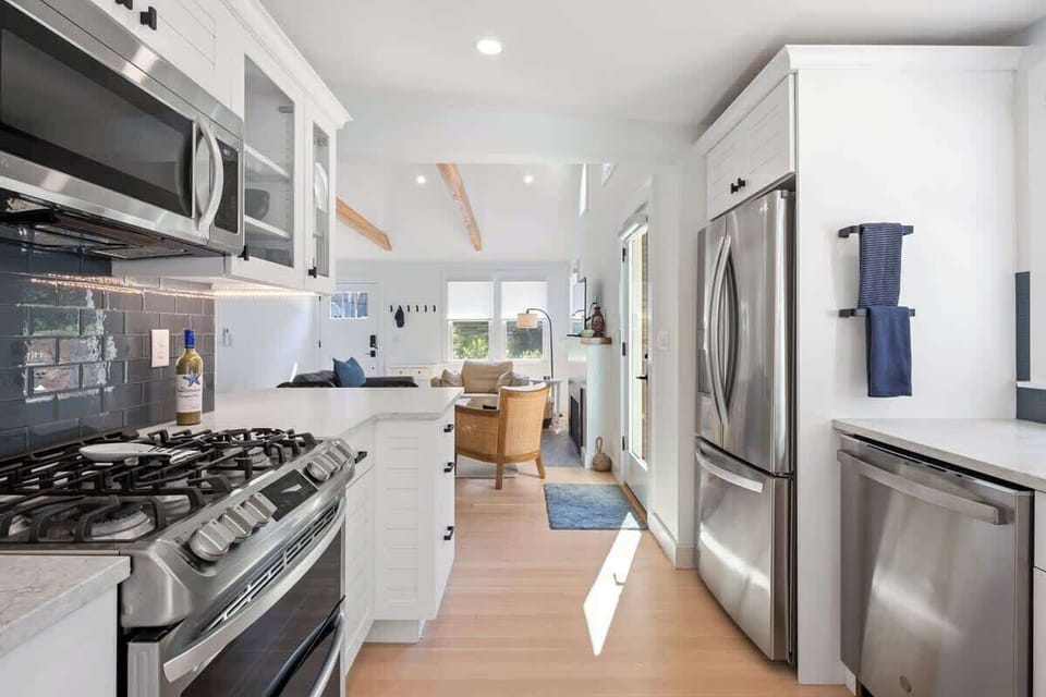 The home flows beautifully from room to room