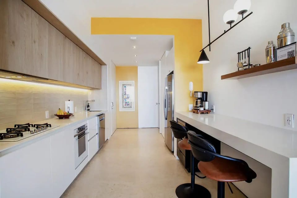 Well appointed kitchen with everything you need to enjoy a home cooked meal.