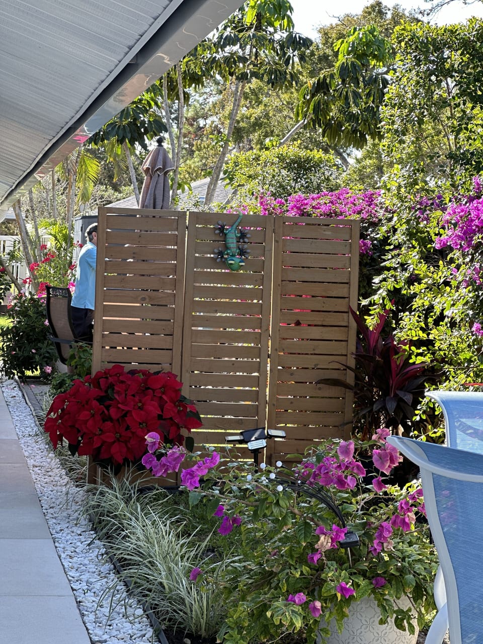 Outside area