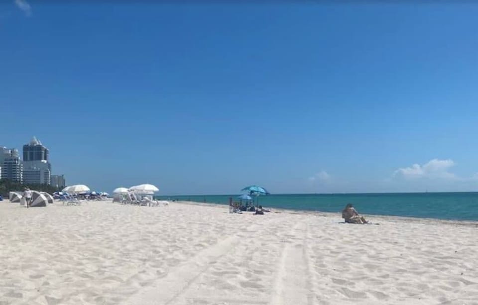 Easy beach access right across the street