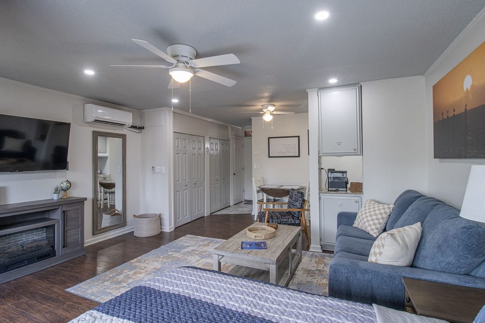 Views of the TV from the Bed & Couch