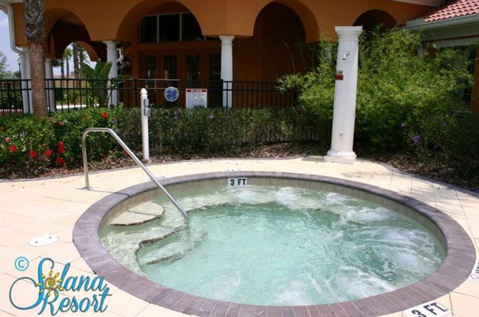 Hot tub located at the community pool area