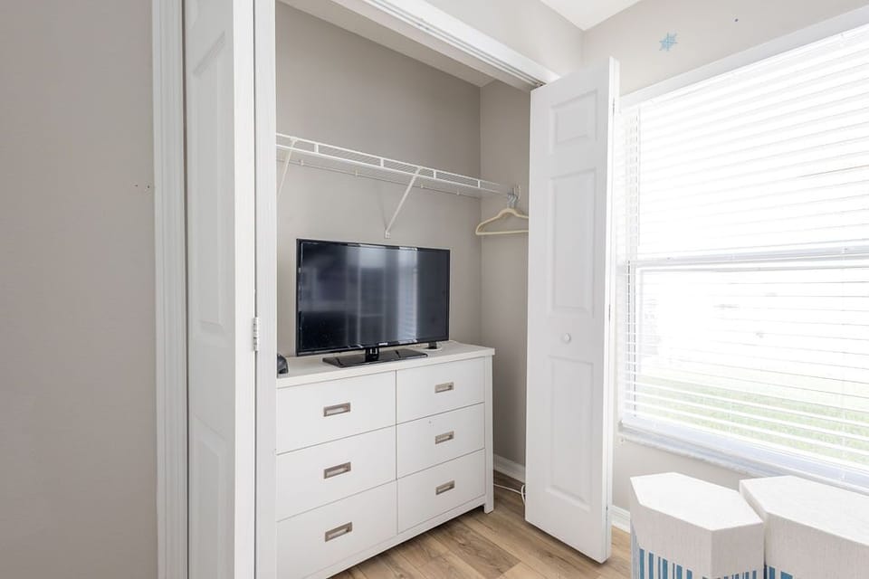 TV for the triple layer bunk bed