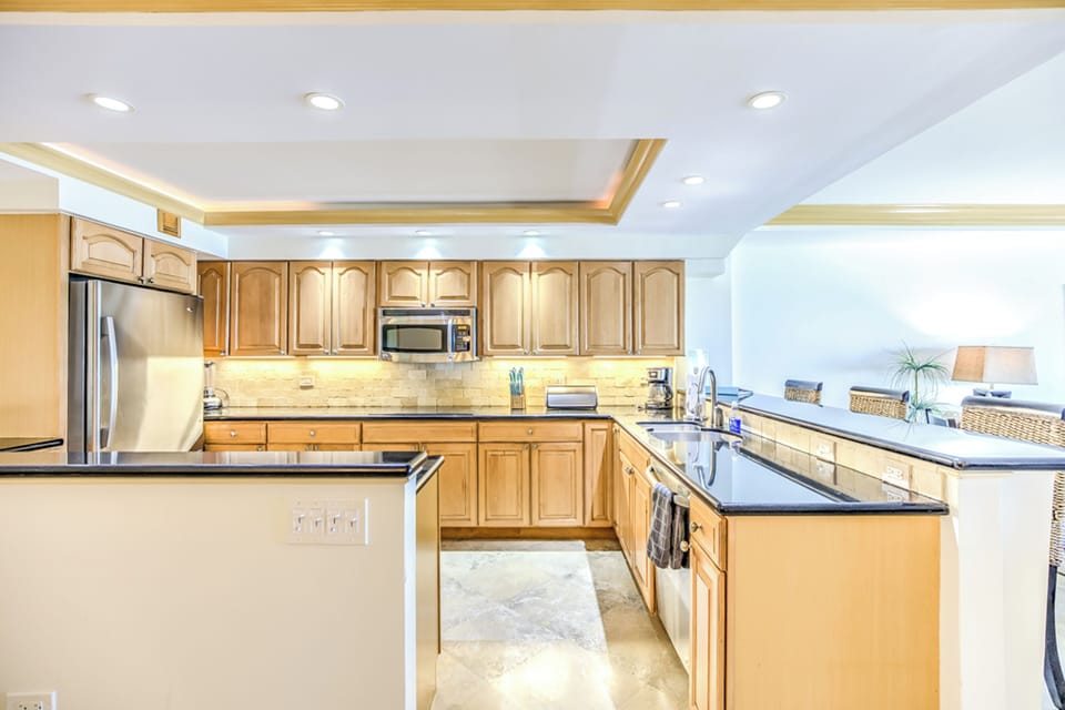 Open updated kitchen