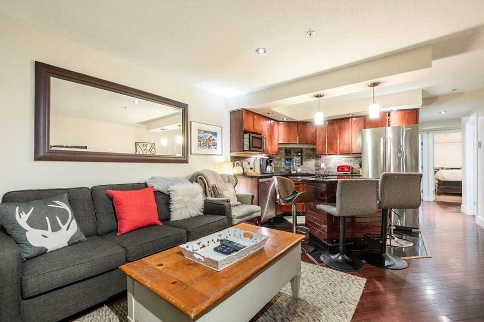 Living area: Pull out sofa