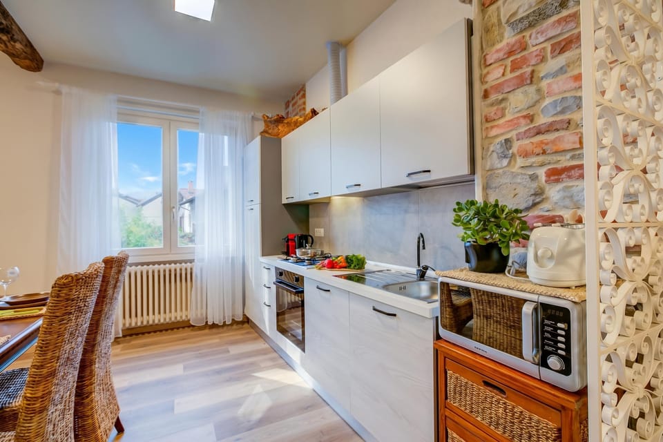 Kitchen and dining area
