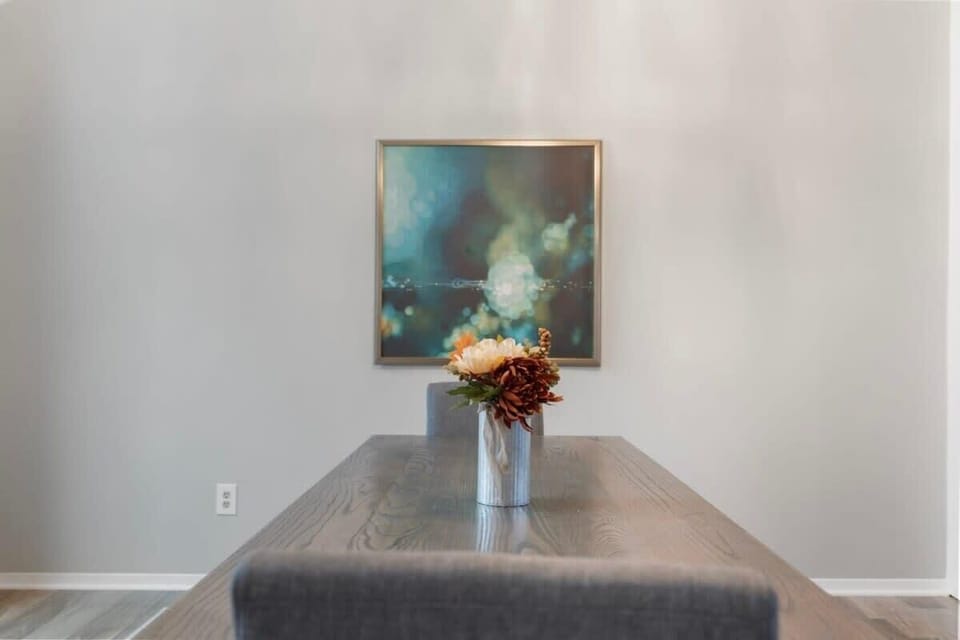 Large table for family meals