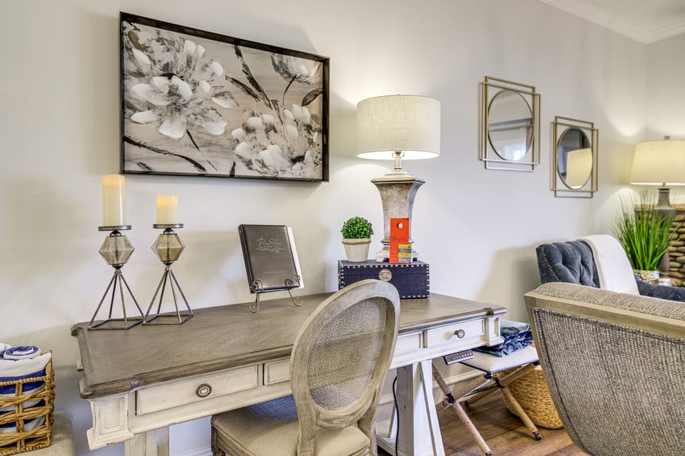 Laptop-Friendly Workspace