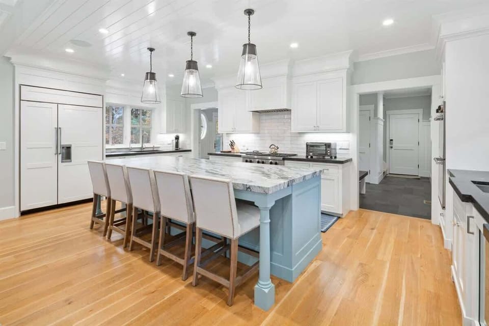 High end chef`s kitchen